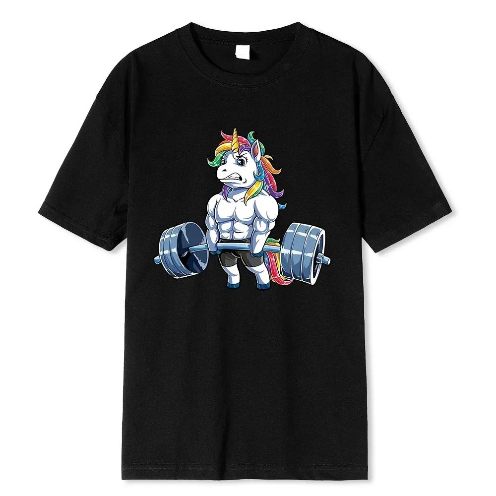 

Men s Unicorn Funny T-shirt Casual Short Sleeve Crew Neck Shirt, Fitness Sports Oversized T-shirt Graphic T Shirts Men Clothing 4XL