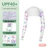 Chal y mangas de seda de hielo para mujer con protección UV