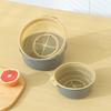 Vegetable Basin Plastic Double-Layer Drain Basket Leaky Basin Rice Vegetable Blue Vegetable Basin Household Kitchen Fruit Plate