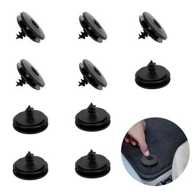 10/20pcs Universal Car Floor Mat Clips Retention Holders Carpet Fixing Clamps Buckles Anti Skid Fastener Retainer Resistant