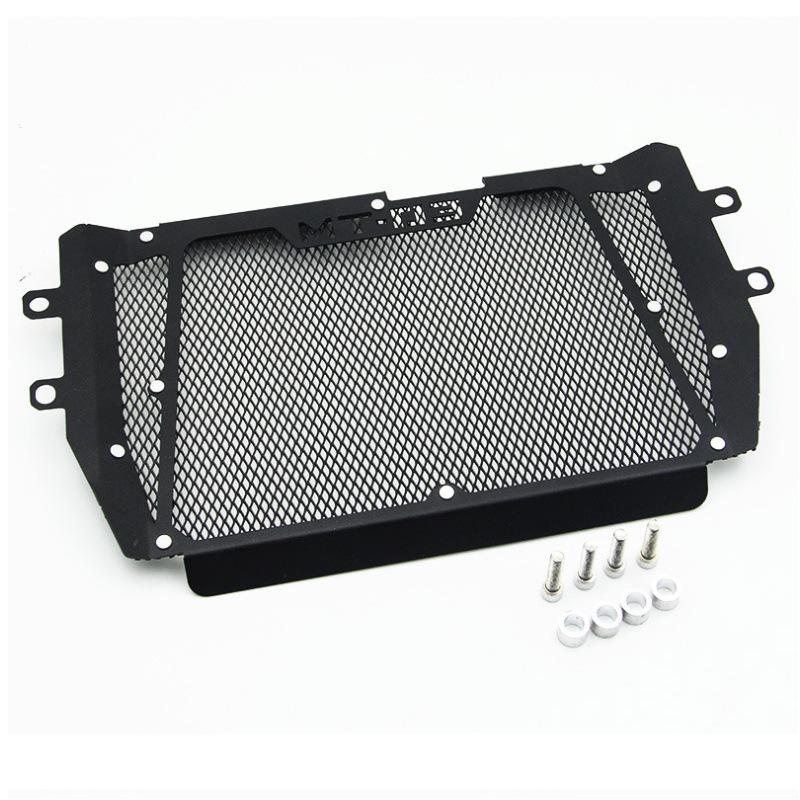 

MT-03 Motorcycle Accessories Radiator Grille Grill Guard Cover Protector Aluminum For YAMAHA MT03 FZ03 FZ 03 MT25 2015-2021 чёрный