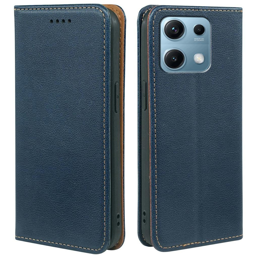 For Xiaomi Redmi Note 14S 4G/Note 13 Pro 4G/Poco M6 Pro 4G Case Wallet RFID Blocking Leather Phone Cover Strong Magnetic Closure