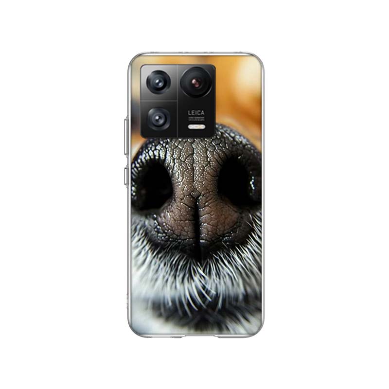 Show You Its Cute Dog Nose Phone Case For Xiaomi Poco F7 Ultra X7 X6 M8 M7 M6 M4 M3 Pro X4 Mi 15 15T 14 14T 12T 12S 10T Pro 12 1