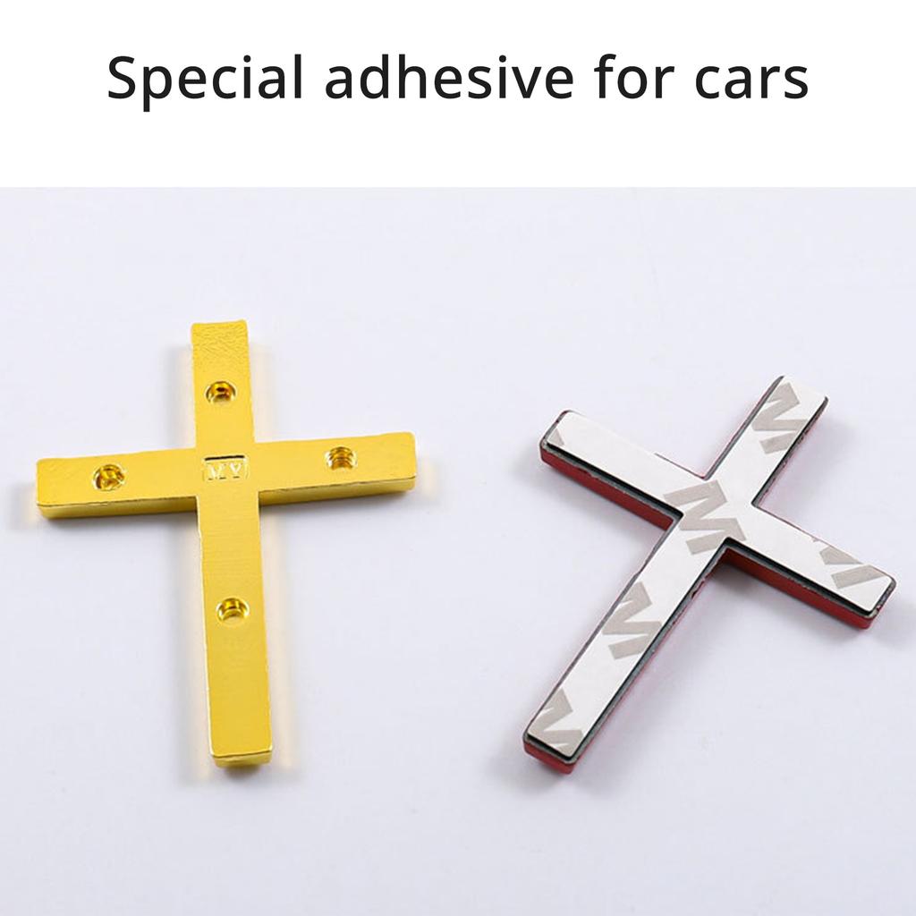 3D Jesus Christus Kreuz Abzeichen Aufkleber Aufkleber für LKW Motorrad SUV Auto Außendekoration Klebeemblem Abzeichen Aufkleber