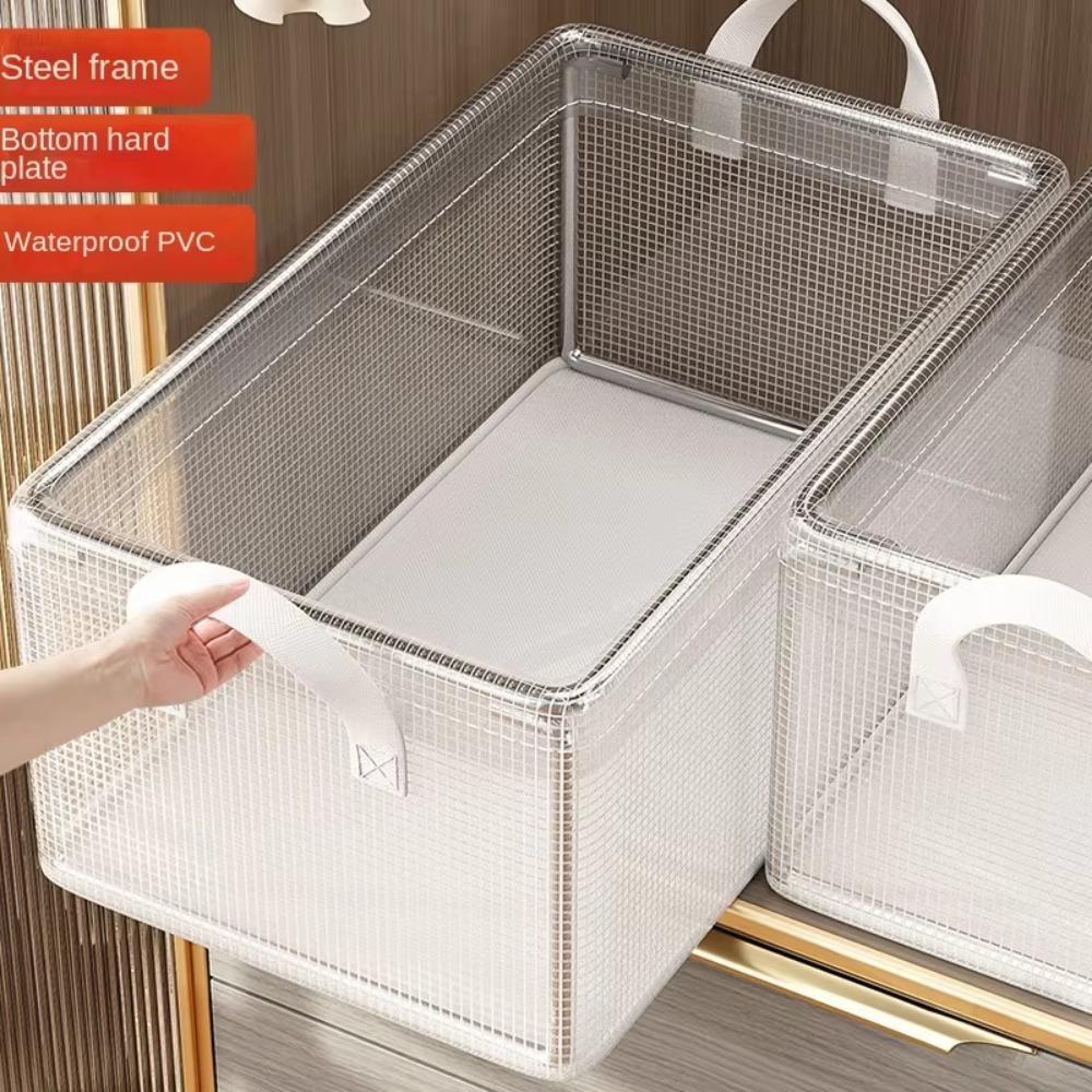 Waterproof Storage Box Foldable Underwear Storage Box Clothing Storage Bin  Home Organization Style 1