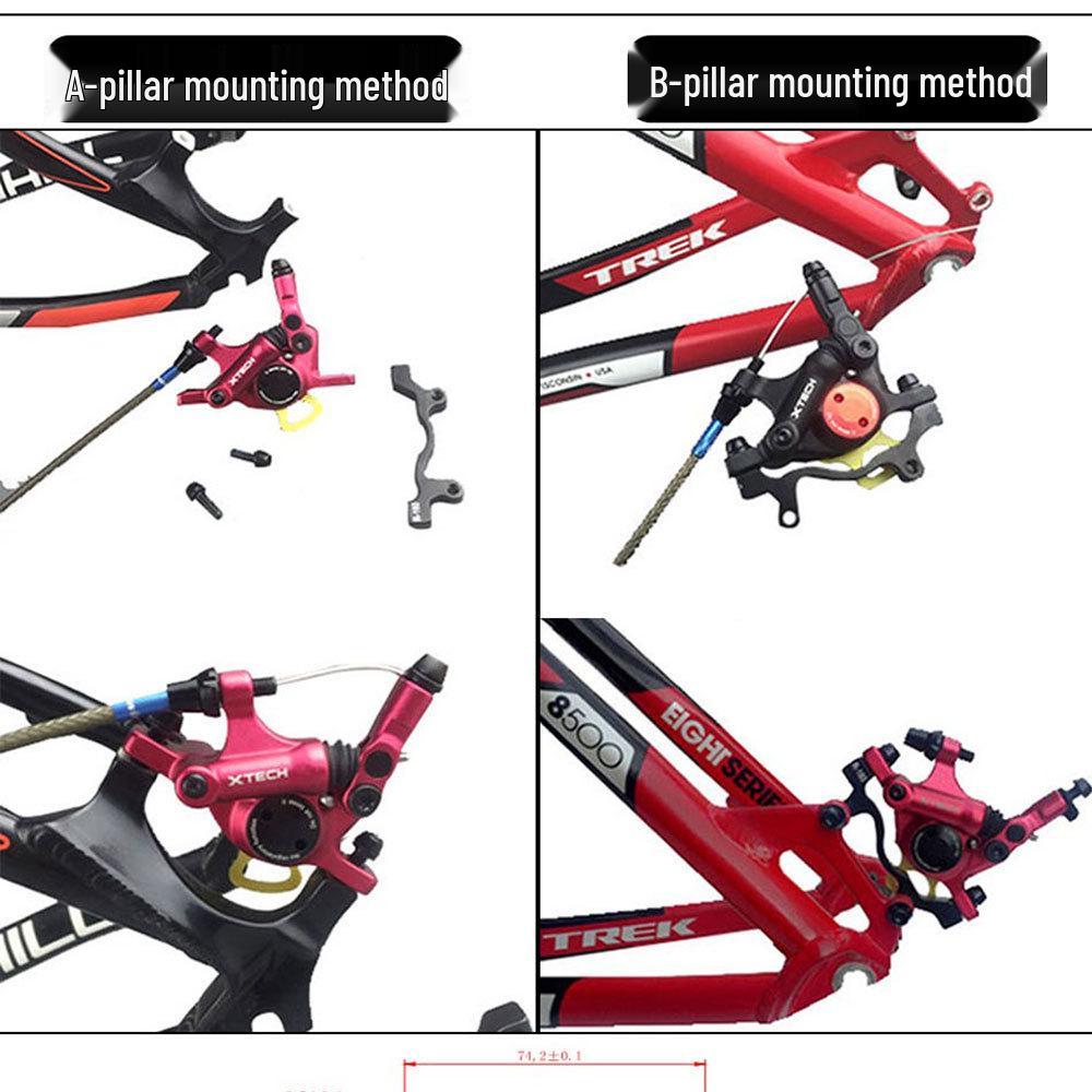 ZOOM HB100 Hydraulic Cable-Pull Disc Brake for Mountain and Electric Folding Bikes