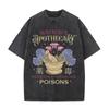 Anime The Apothecary Diaries Maomao Washed Vintage T Shirt Men Women Kawaii Cute Funny Short Sleeve T-shirts Streetwear Unisex