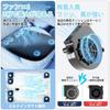 Induction Automatic HANSHUMY Cool Seat Cover 6 Fans 3 Levels of Airflow Seat Cushion Cool Seat Universal 3 Seconds Quick Airflow USB Powered Hexagonal