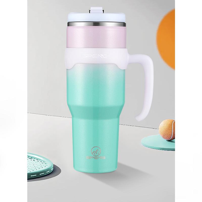 ODM 30oz Isolierter Becher Edelstahl Isolierte Kaffeetasse Outdoor Fitnessstudio Wasserflasche Reise Patent Auslaufsicherer Deckel Flachmann Tasse