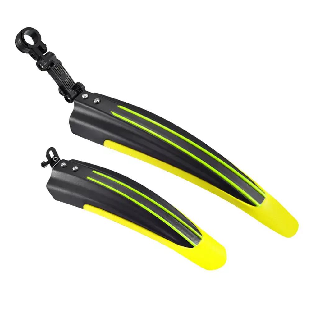2pcs Bicycle Fenders Splash Fender Guard Set Mountain Bike Rear Front Mudguard Cycling Riding Accessories for 20/22/24/26 Inch