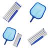 Pool Skimmer Net With Detachable Aluminum Handle For Inground And Above Ground Pools