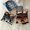 Anime A-Attack On T-Titan Cushion Cover Car Throw Pillow Case For Sofa Car Christmas Gift 40x40cm 45x45cm