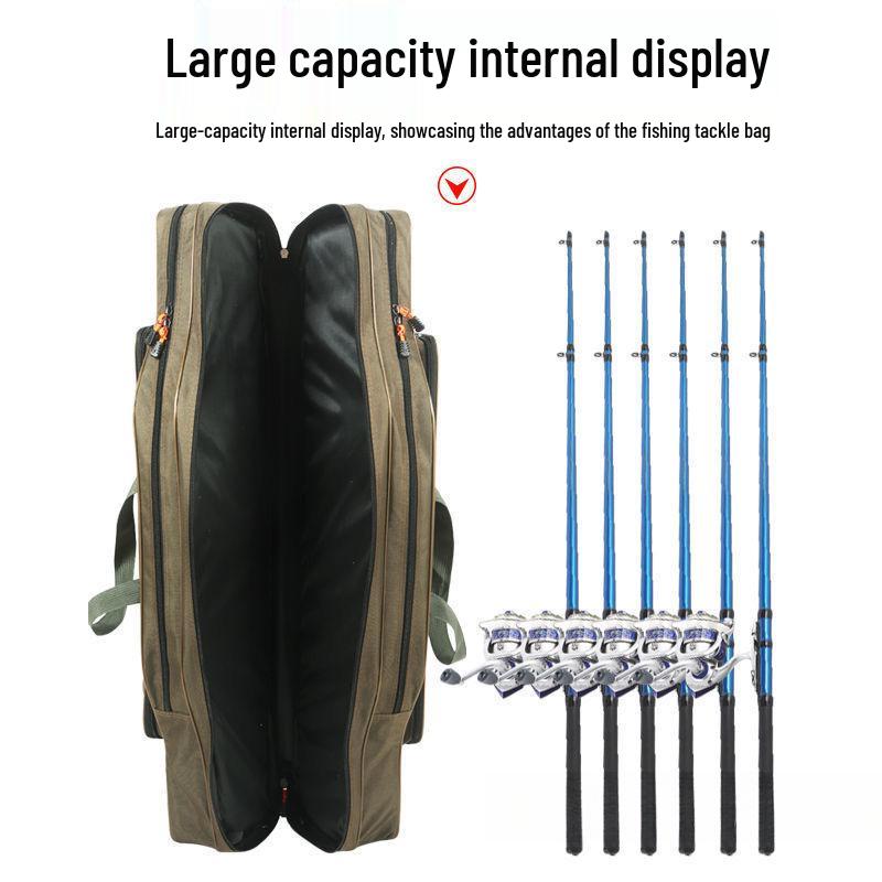 Durable Fishing Bag - Large Capacity, Two or Three Layers, Free Shipping