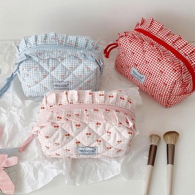 Einlagige Obst Kirsch Stifteetui Große Kapazität Kosmetiktasche Koreanisches Kirsch Stifteetui Schul Stiftebox Süßes Design