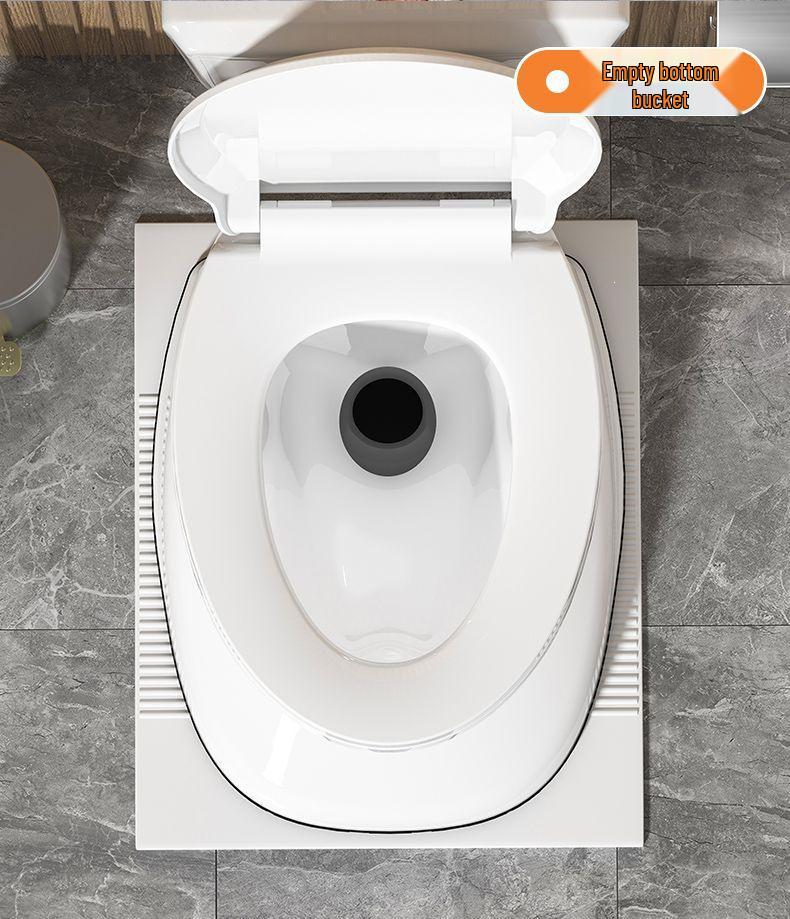 Portable Anti-Odor Toilet Seat for Elderly and Adults