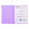 Exacompta SUPER 60 Chemise A4 Pour 100 Feuilles Lilas Pastel (pack De 100)