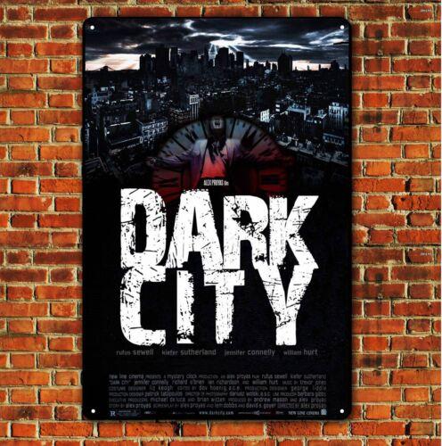Dark City Movie Metal Poster Tin Sign xcm Collectable PlateAluminum 20x30cm(7.8x11.8inch)