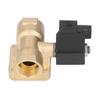 Brass Electric Solenoid Valve G1in NC 2 Position 2 Way Diaphragm High Pressure for Water Air