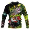 Felpe Animal Fisher Marlin Tuta da Uomo Felpe con Cappuccio Mimetiche da Pesca Per Uomo Moda Streetwear Harajuku Y2k Pullover con Stampa 3D