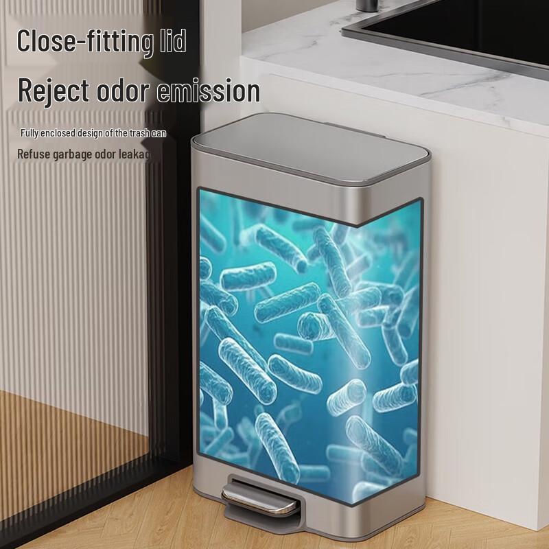 CCKO Foot Pedal Trash Can