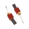 1/2 Stuks Wasmachine Koolborstelhouder 4297413 4297414 4297410 4297411 4297412 (15X5X30Mm)Compatibel met Miele W700 W800 W9