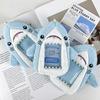 Set of 3 Shark Plush Card Cases, Card Storage, ID Cases, and Card Holders. Cute Korean Merchandise for Your Own Favorite.