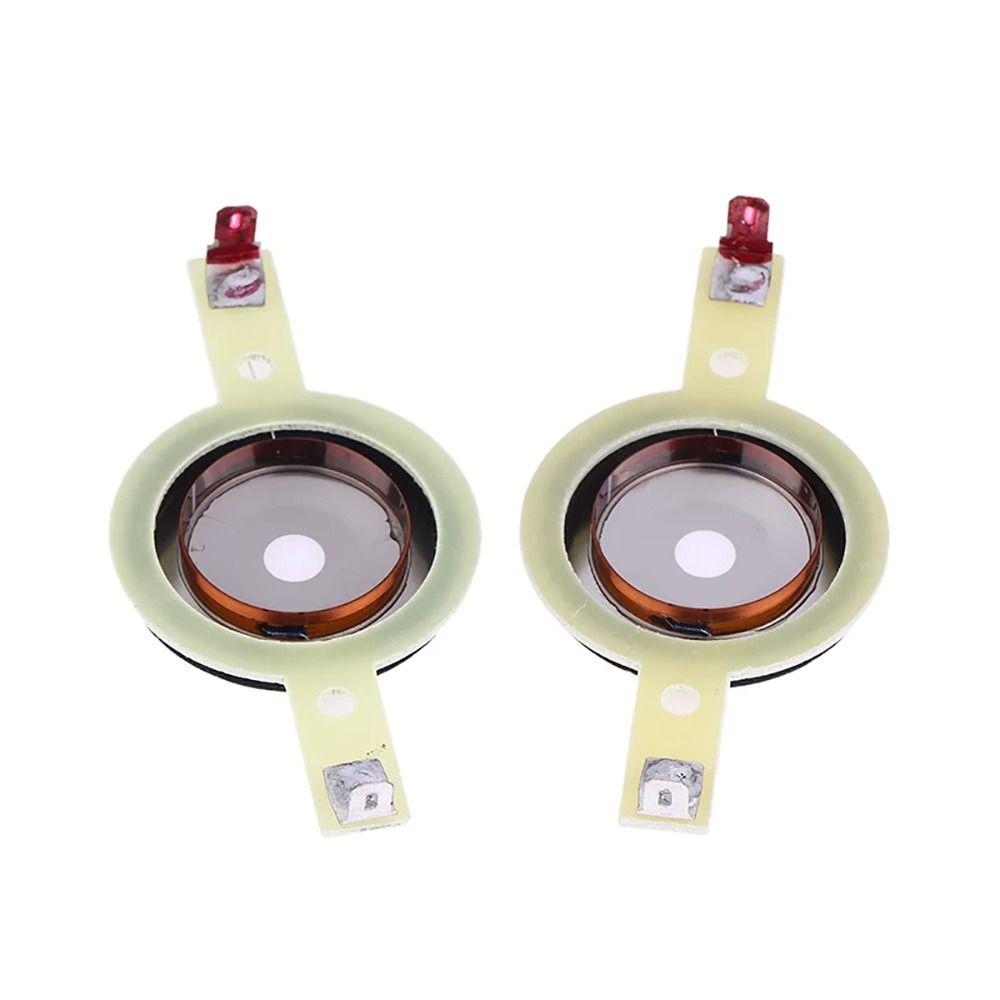 2Pcs Round Shape Tweeter Voice Coil for Speaker Treble Horn Audio Equipment Maintenance Repair