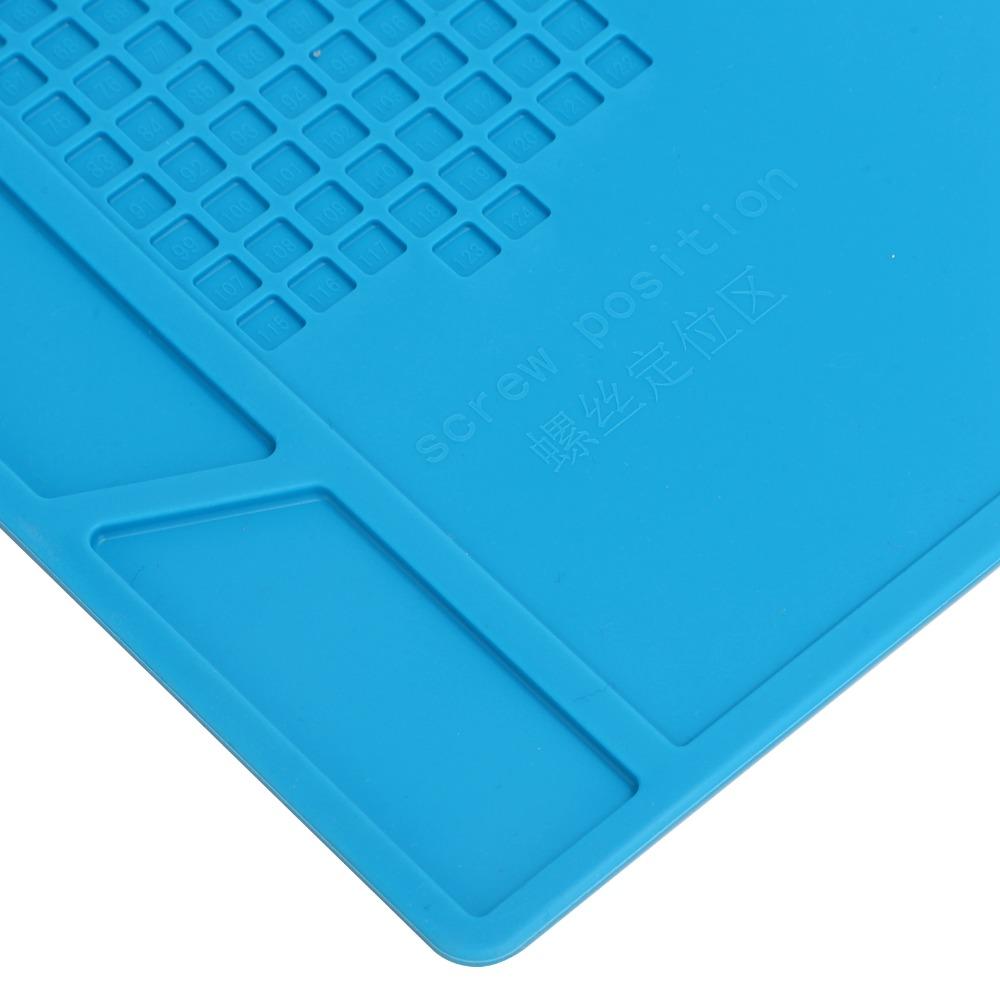 Scale Ruler Watch Repair Mat Blue Silicone Soldering Mat Soft Rubber Watchmaker Pad  Soldering Work