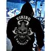 Herbst Neu Herren Fitnessstudio Muskelaufbau Antiker Wikinger Weiches und bequemes Kapuzensweatshirt Outdoor Straßen-Sport Oberteil