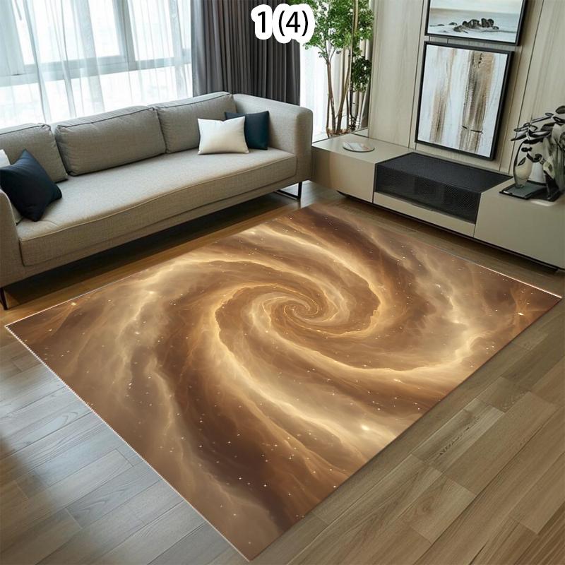 

Soft and Comfortable Modern Milky Way Pattern Carpet Anti Slip Carpets in Gaming Rooms Bedrooms Living Roomsand Entrances 50X80cm