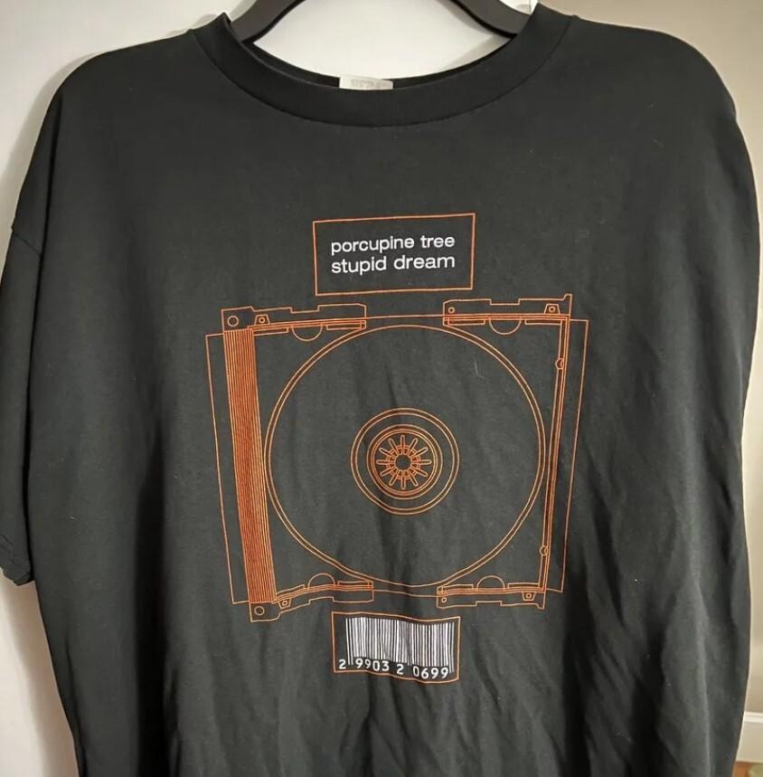 Remake 2 sided PORCUPINE TREE Stupid Dream CD shirt rock music TE6655 Unisex T-Shirt XXXXL