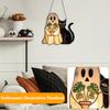 Halloween 2D Creative Acrylic Decorative Hanging Ornament For Home And Holiday Decoration