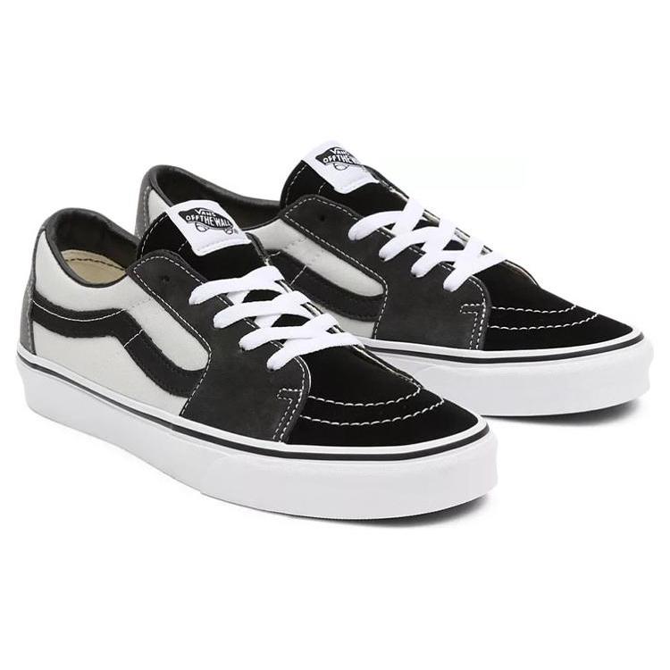 Sk8 Vans-Low 'Color Block - Drizzle White' VN0A4UUKB7L