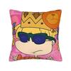 Decorative Pillowcase Cartoon R-Rugrats Merch Seater  Throw Pillow Case Cover Square Multi Size