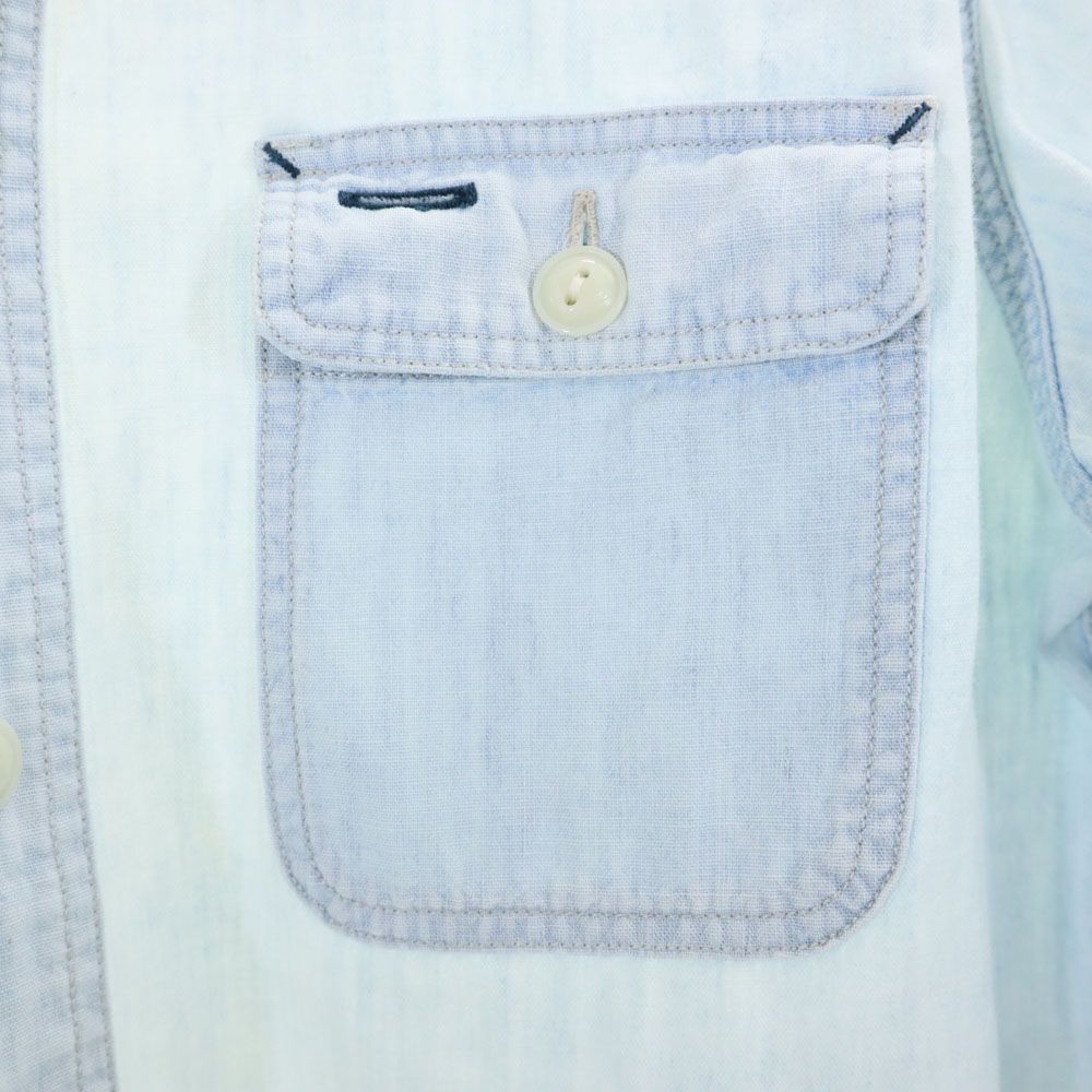 RRL Long Sleeve Shirt XS Blue RALPH LAUREN Men's Used