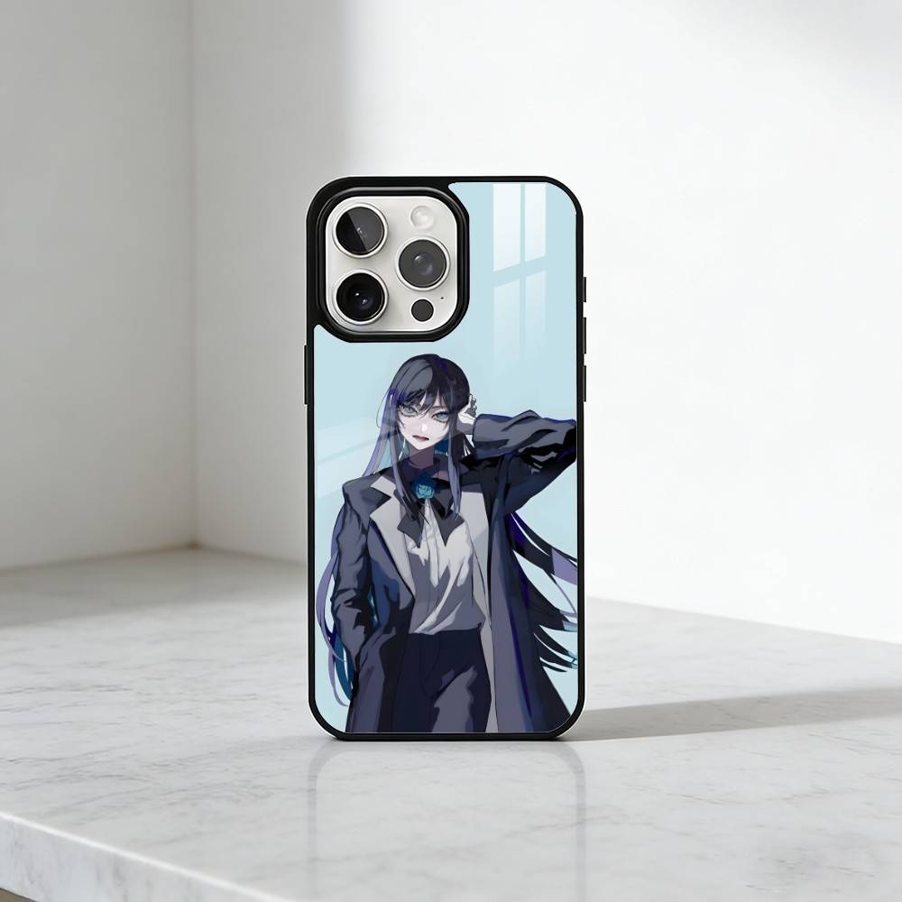 Character of A-Ado Phone Case For iPhone17,16,15,14,13 Plus,Pro Max Magnetic For Magsafe Wireless Charging