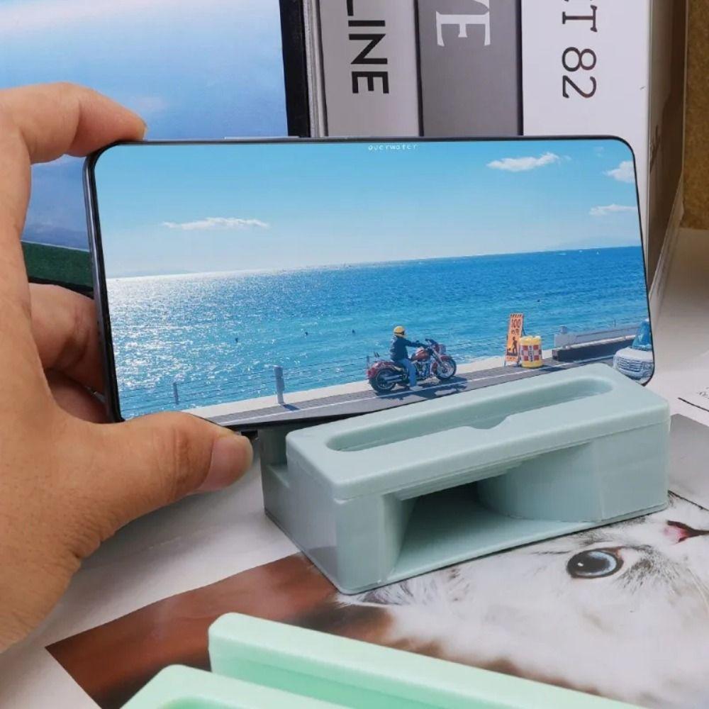Plastic Cell Phone Stand Vertical Phone Stand Sound Amplifier  Mobile Phone Accessories