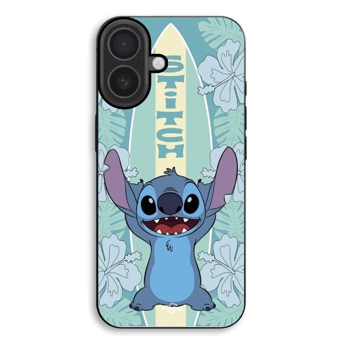 Coque Pour iPhone 17 Stitch surf disney