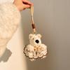 West Highland Sheepdog Pendant Plush Cartoon Rabbit Doll Small Doll Bag Pendant Keychain