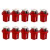 10Pcs T5 B8.5d LED Light Car Dashboard Speed Lights Bulb Cars Interior Lamp Accessories Dashboard Side Switch lamps 12V