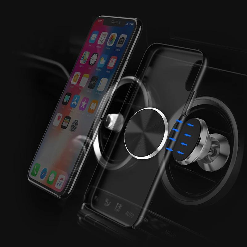 Magnetic Disk Phone Stand Magnet Metal Plate for Magsafe Car Cellphone Holder Iron Sheet in Car Support Plates for iPhone Xiaomi
