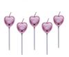@ Party Decoration Heart Candle Rose Gold MJ-816-60%OFF