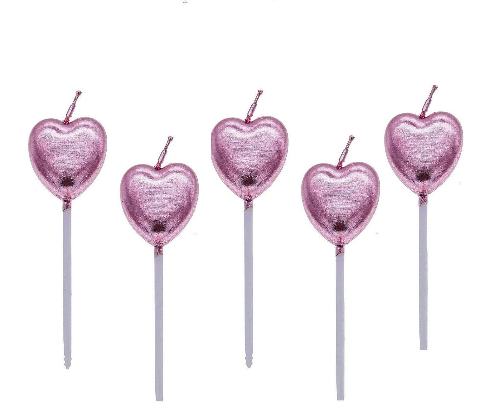 @ Party Decoration Heart Candle Rose Gold MJ-816-60%OFF