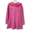 Pangaia Pink Cotton Logo Hoodie Dress Dress M pinkUsed