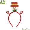 Niedliche Weihnachts-Stirnbänder Weihnachtsmannmütze Geweih Rutschfest Cosplay Stirnbänder Festival Schneemann Rentier Filz Weihnachten Haarreif