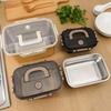 Fresh-keeping Lunch Box with Handle Stainless Steel Leak-proof Bento Bowl Kitchen Dining Storage Containers Camping Food Boxes