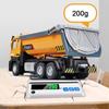 1/50 Scale Tipper Truck Alloy Diecast Toy Model Dump Engineering Transport Truck Sound Light Pull Back Collection Gifts For Kids
