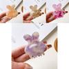 And Sweet Colorful Mini Rabbit Hair Claw Clips Made With Acetate Great For Womens Everyday Hair Looks