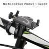 Stable Bike Handlebars Phone Brackets Bicycles Phone Holder Motor Cycling Phone for Navigations and Apps Use