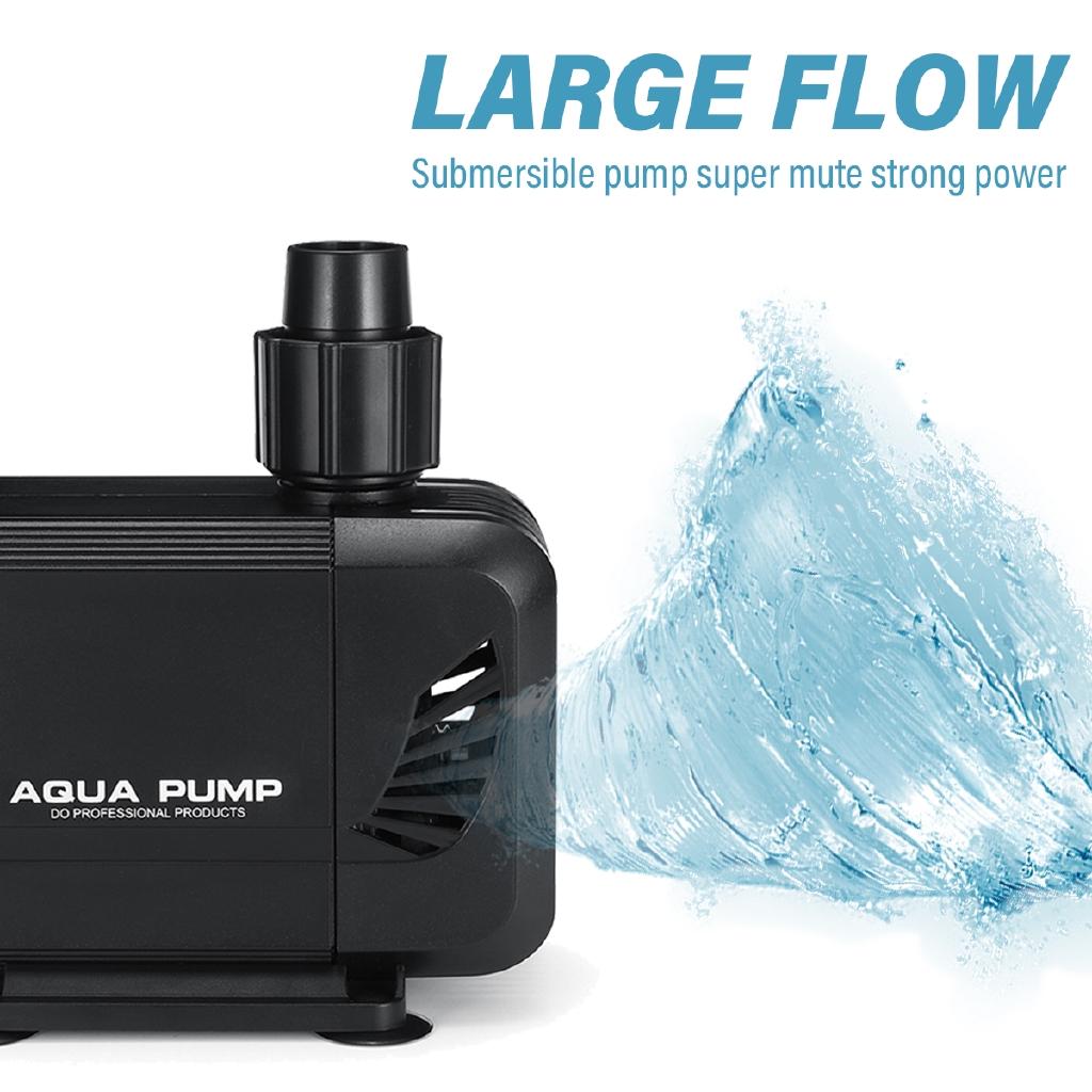 15/35/40/45W Submersible Fish Water Pump Ultra Quiet Pond Aquarium Tank Pool Waterfall Fountain Water Pump AC220V-240V